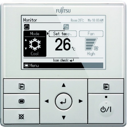 Проводной пульт управления Fujitsu UTY-RVNYM фото 1