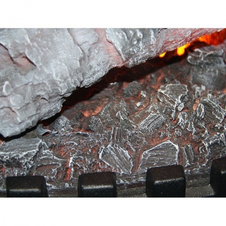 Электрокамин Dimplex Danville Brass FB2+ портал Dublin арочный скальный белый угл. фото 2
